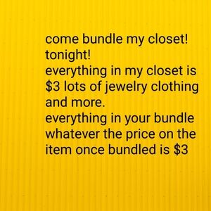 Closet Bundle Sale